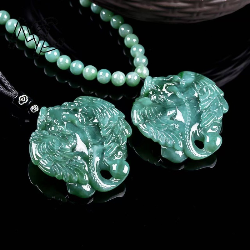 Necklaces - Liontin Apsaras Pixiu Terbang Air Biru
