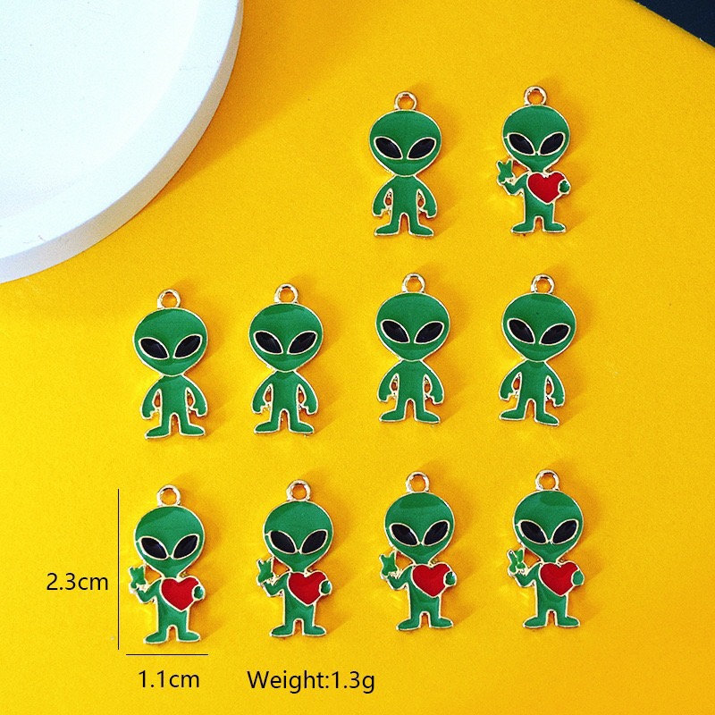 Earrings - 10 Buah Perhiasan Liontin Minyak Tetes