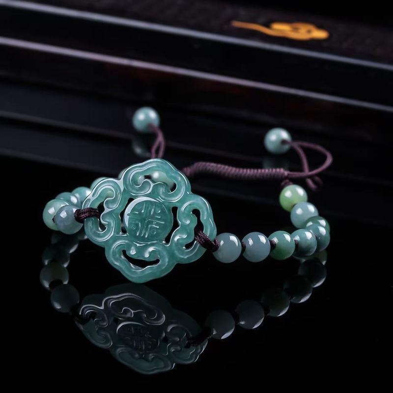 Bracelets - Gelang Giok Alami Kelas A Desain