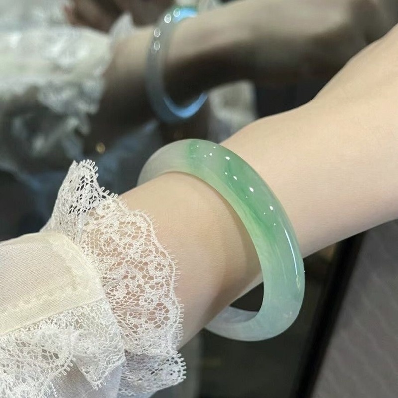 Bracelets - Gelang bulat wanita vintage dari batu