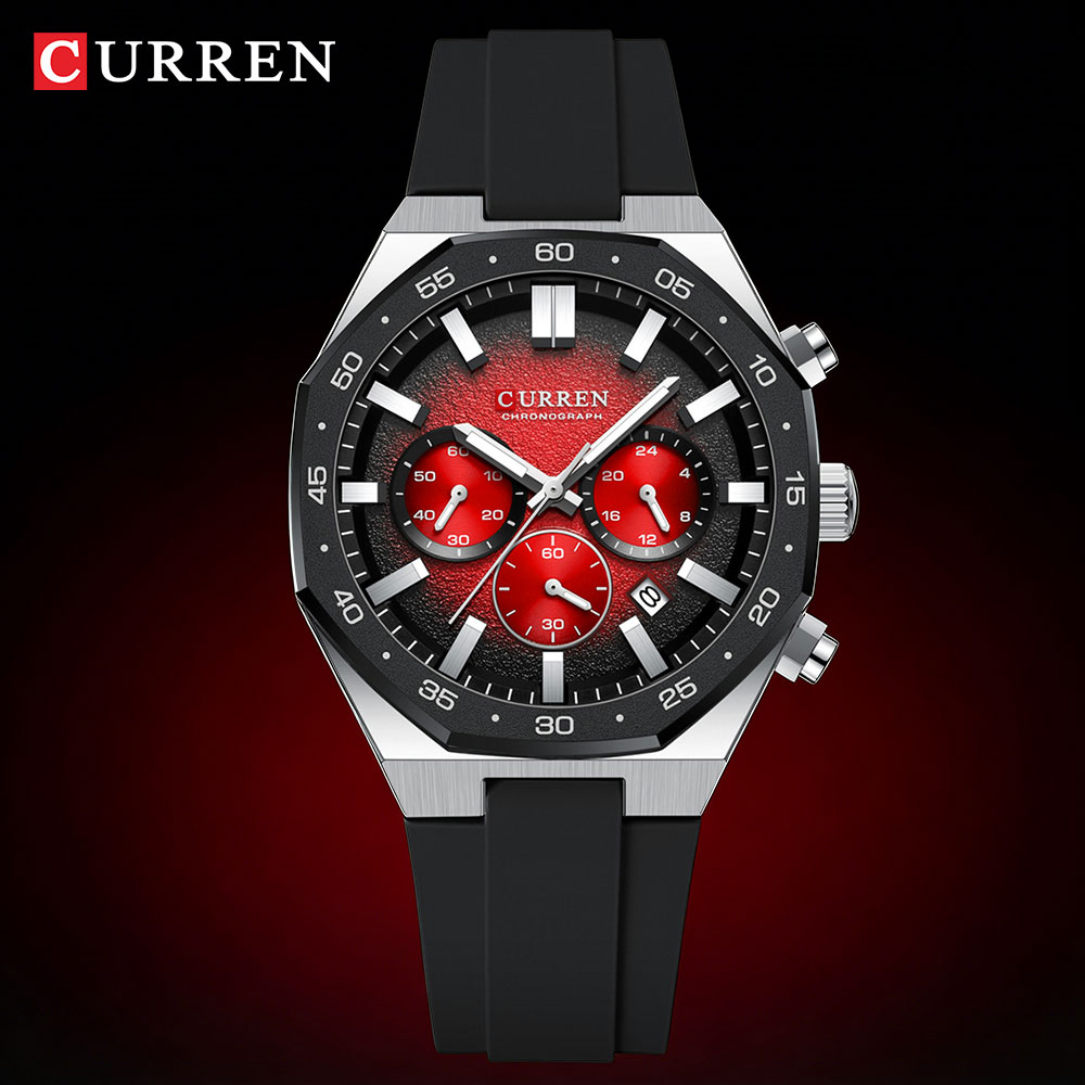 Watch Accessories - CURREN Jam Tangan Olahraga Pria Kasual