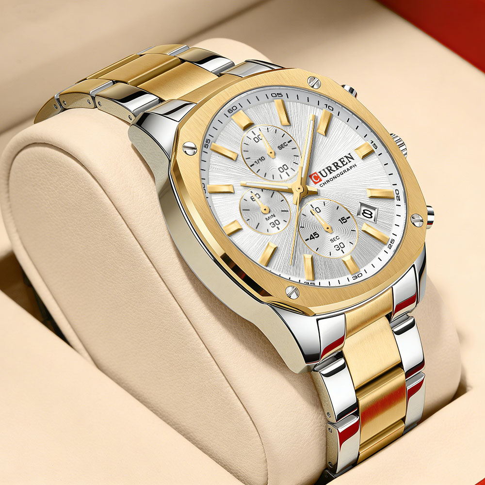 Watch Accessories - CURREN Jam Tangan Olahraga Pria Modern