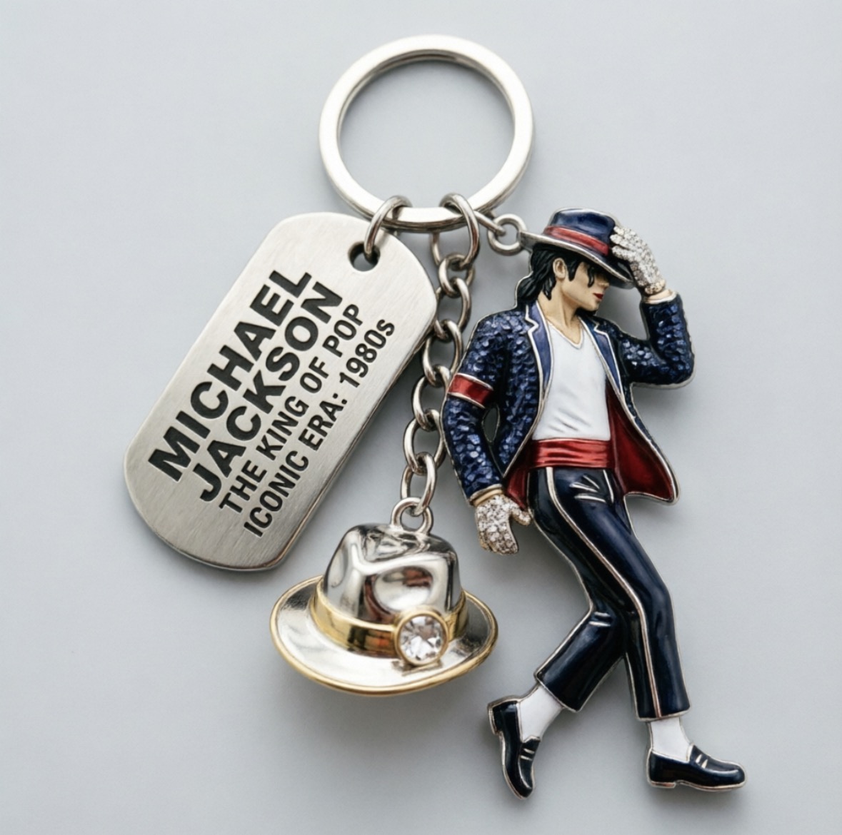 Rings - Gantungan Kunci Michael Jackson untuk Tas