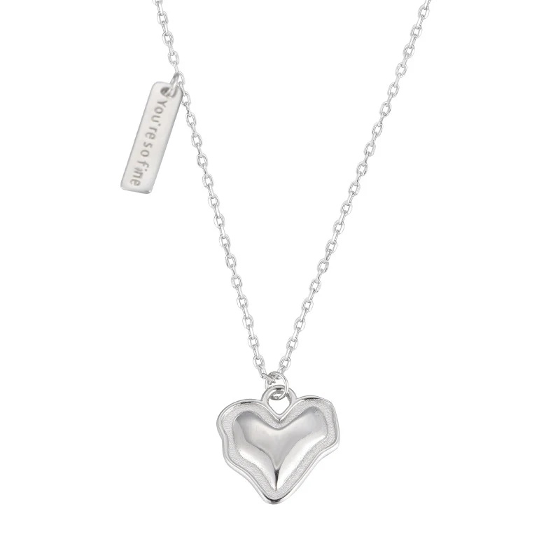 Layered Pendant Necklace Aesthetic - Kalung Pesona Terlaris dengan Pinggiran Bergelombang