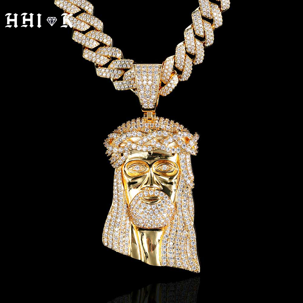 Cuban Link Chain 12Mm - Dropship Rantai Kalung untuk Wanita Pria