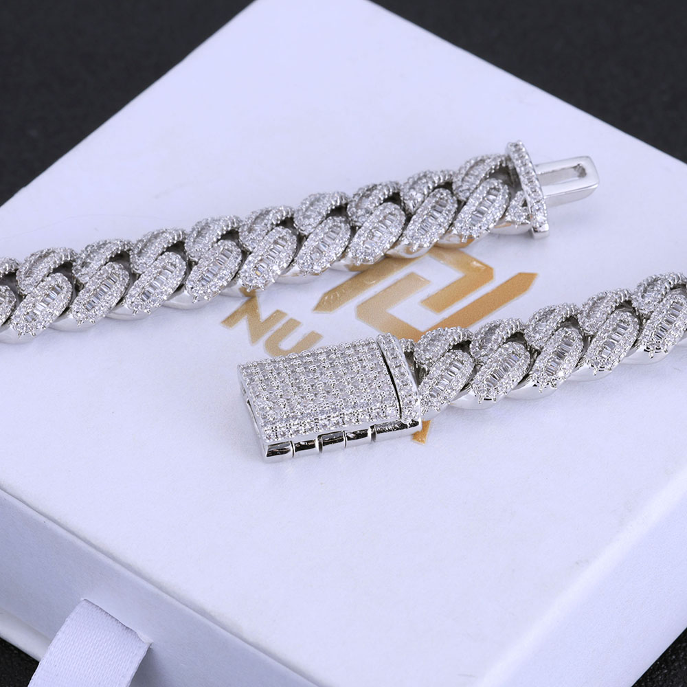 Cuban Link Chain 12Mm - NUOYA perhiasan Hip Hop kualitas tinggi