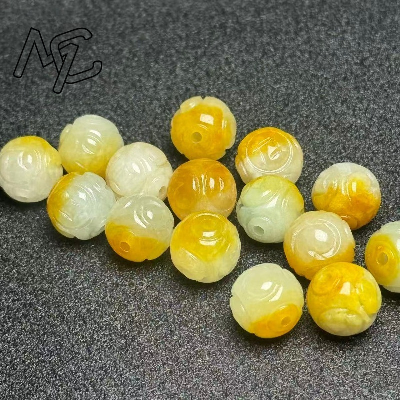 5pcs Manik-manik Bulat Giok Za - Bracelets ulasan dan harga