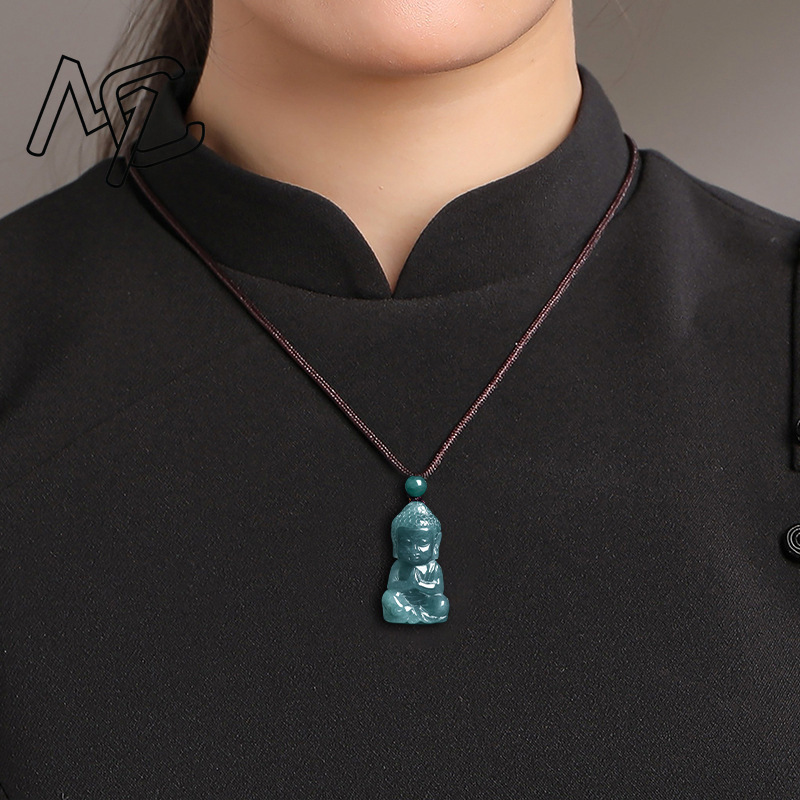 Kalung Liontin Buddha Bayi Air - Necklaces ulasan dan harga