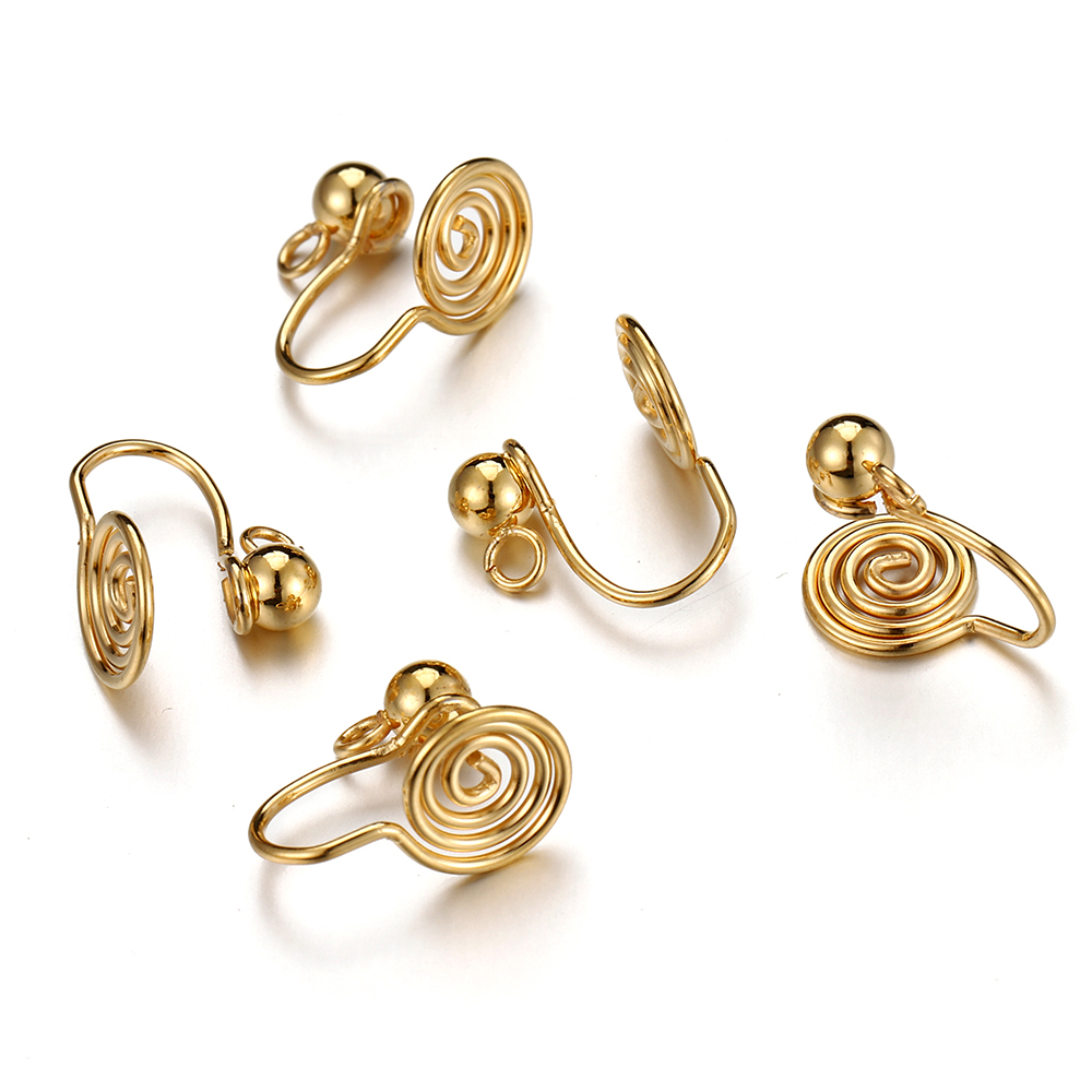 10 pcs Penjepit Telinga Baja A - Body Jewelry ulasan dan harga
