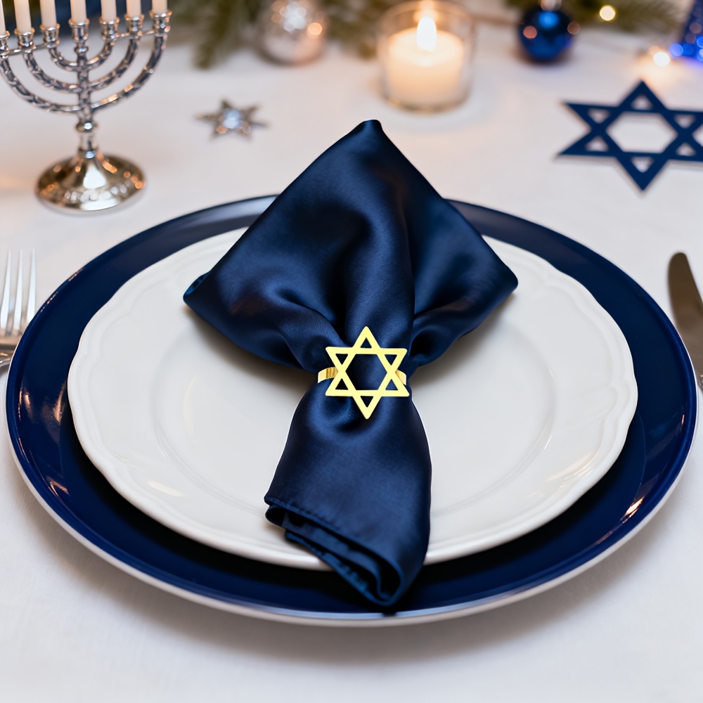 6 Buah Cincin Serbet Menorah H - Rings ulasan dan harga