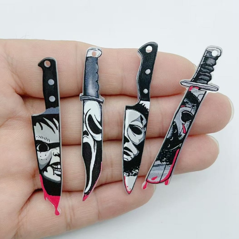 10 buah perhiasan akrilik, lio - Earrings ulasan dan harga