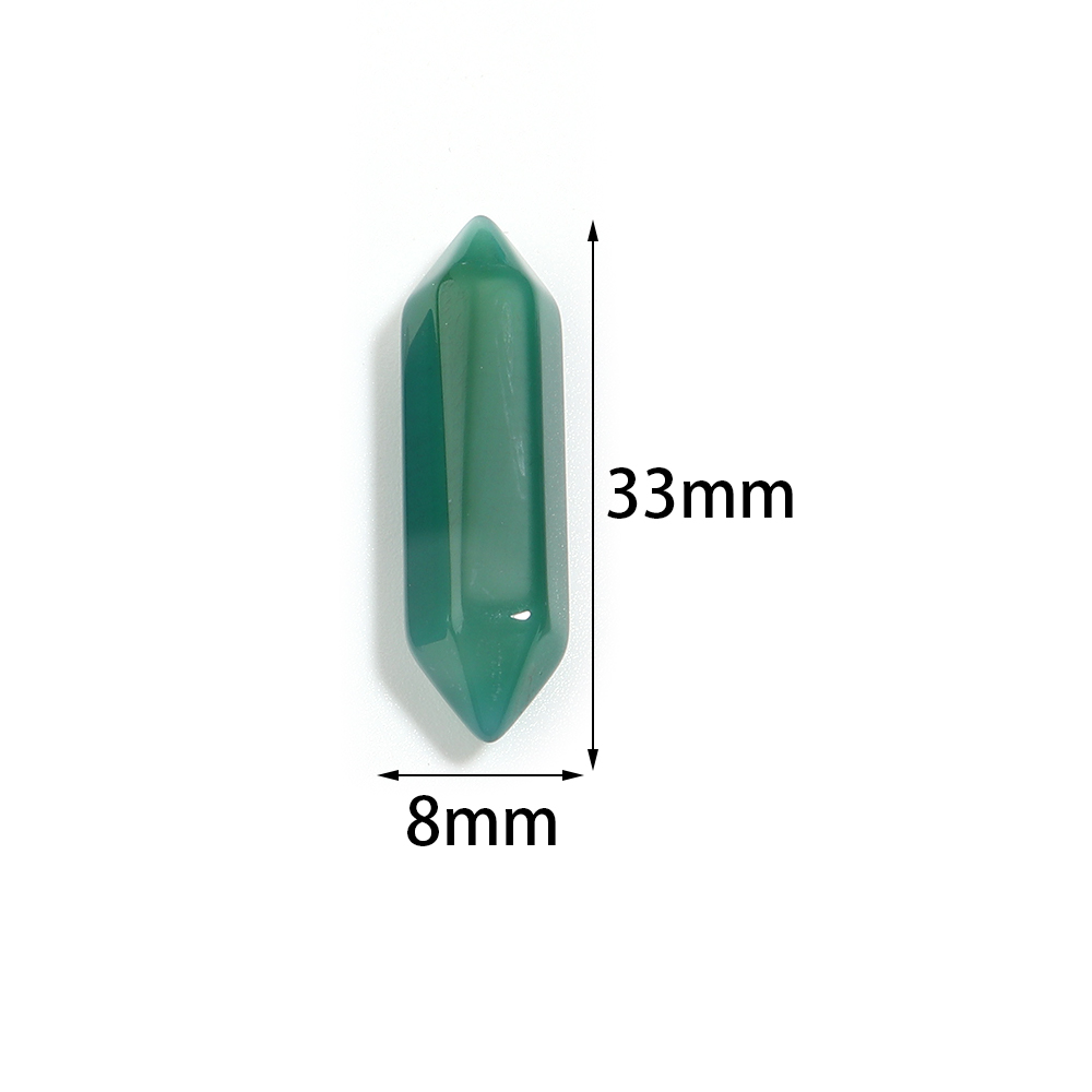 5 Buah Liontin Jimat Reiki Pen - Crystal Pendant Necklace Natural Stone ulasan dan harga