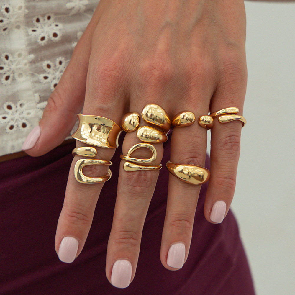 DIEZI Satu Set Cincin Buku Jar - Vintage Punk Knuckle Rings Set ulasan dan harga