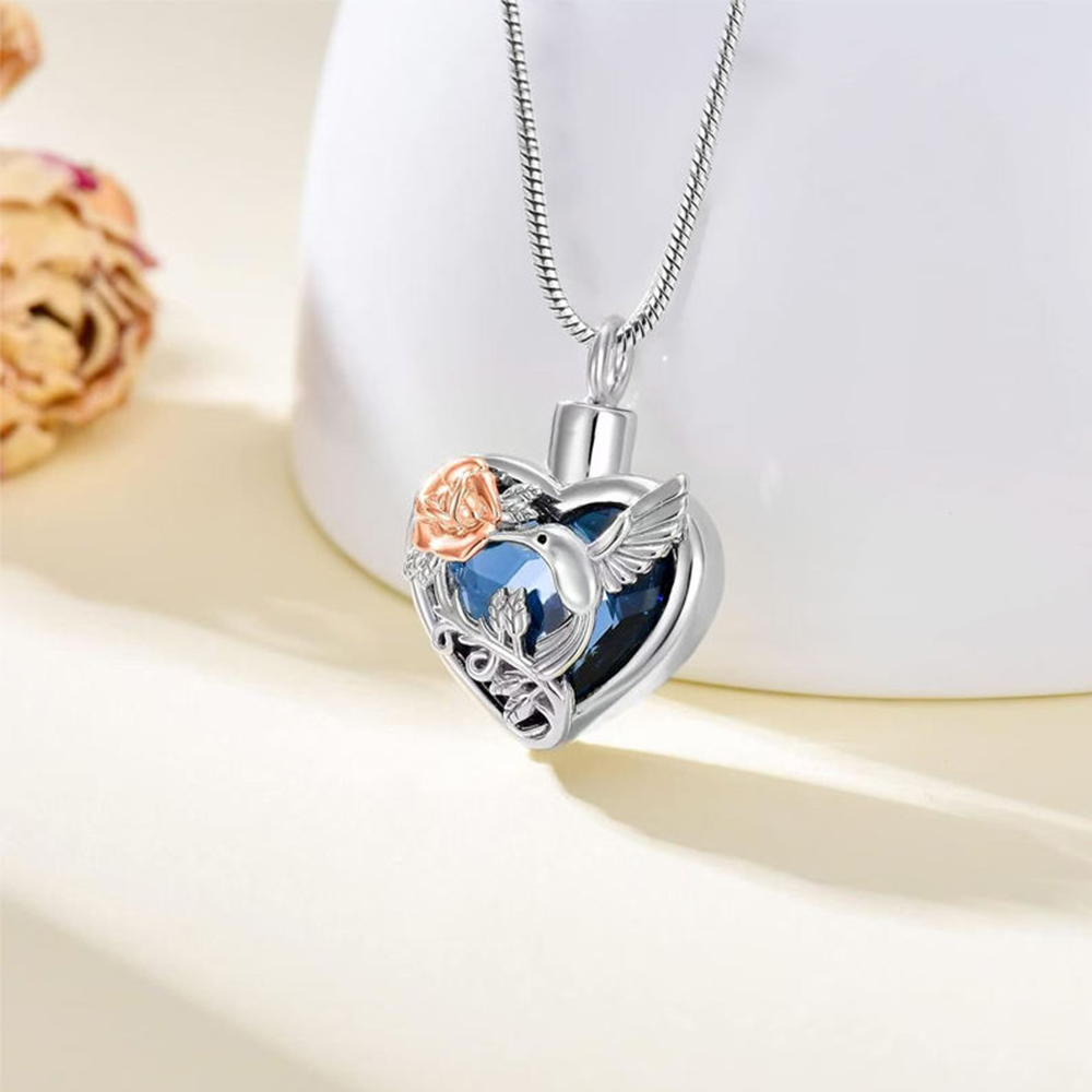 Kalung Liontin Guci Hati Burun - Heart Locket Necklace Photo ulasan dan harga