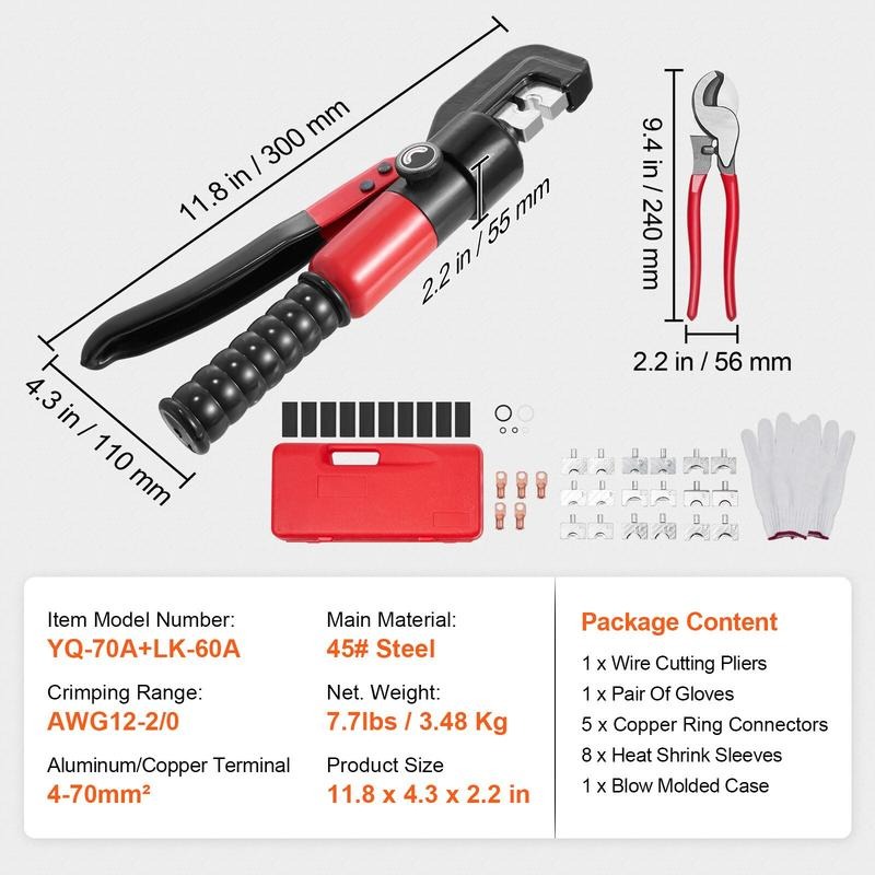 Alat Crimping Hidrolik dengan  - Rings ulasan dan harga