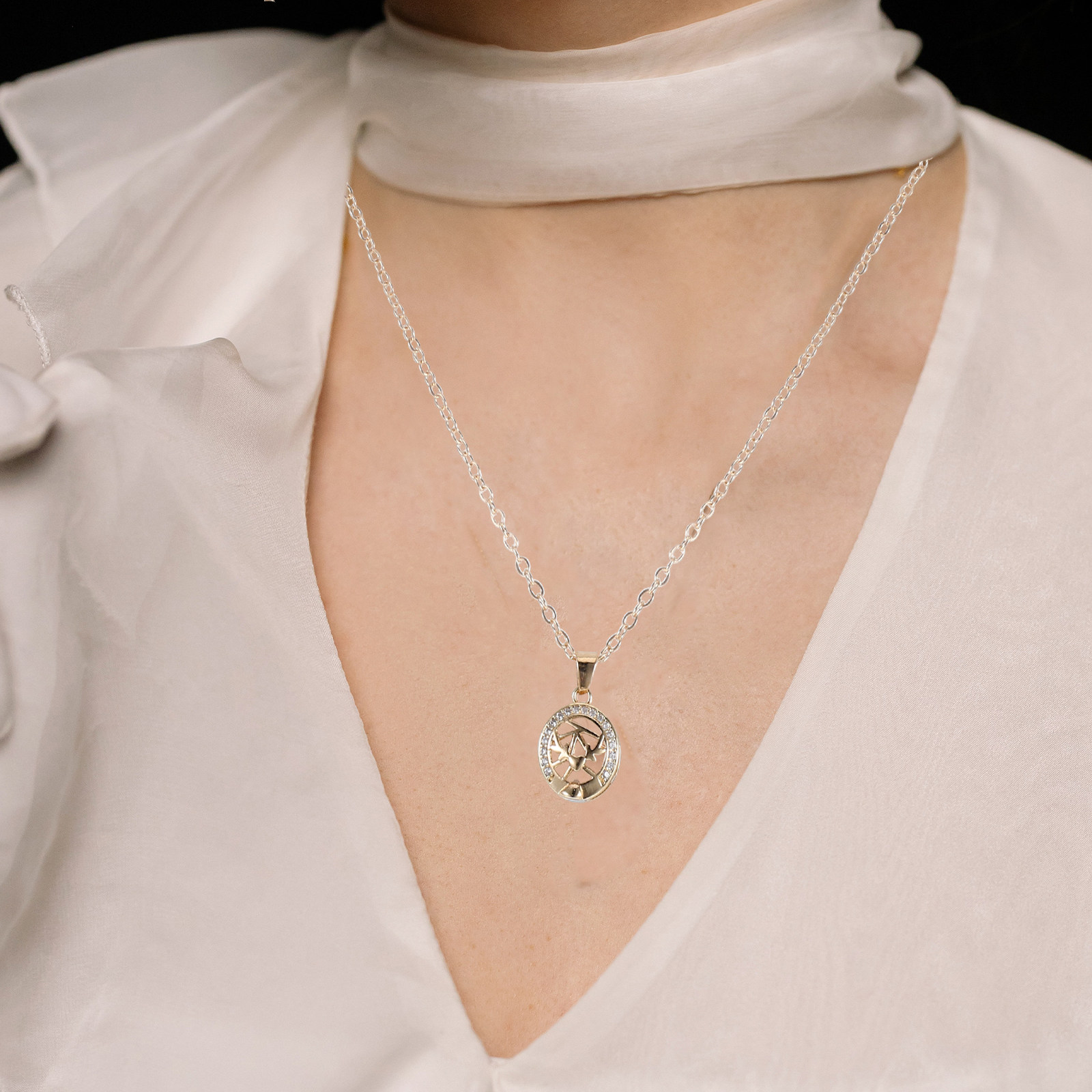 Kalung Berlapis dengan Kait Ra - Magnetic Couple Matching Necklaces ulasan dan harga
