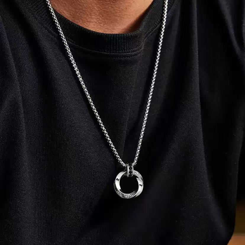 Kalung Perak Sterling 925 Baru - 925 Sterling Silver Chain Necklace Men ulasan dan harga