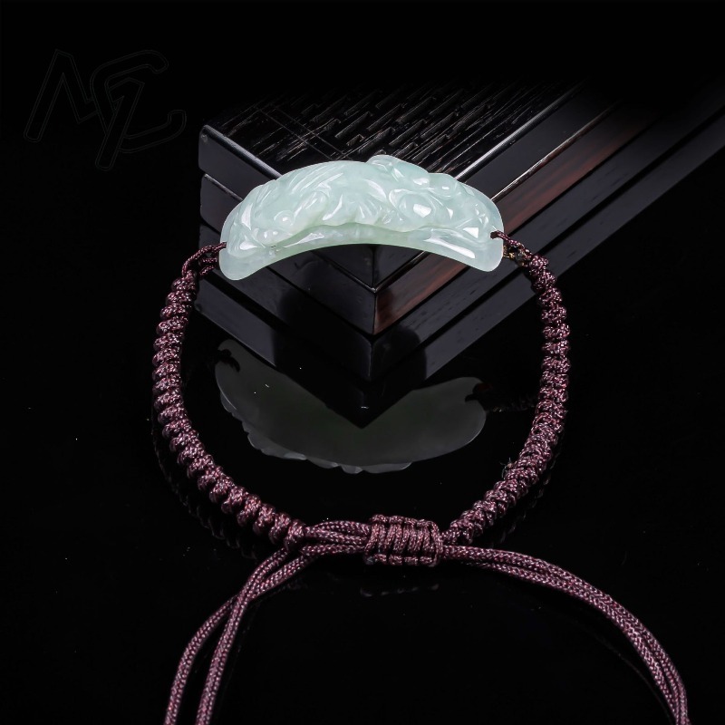 Gelang Giok Burma Pixiu Ukiran - Bracelets ulasan dan harga