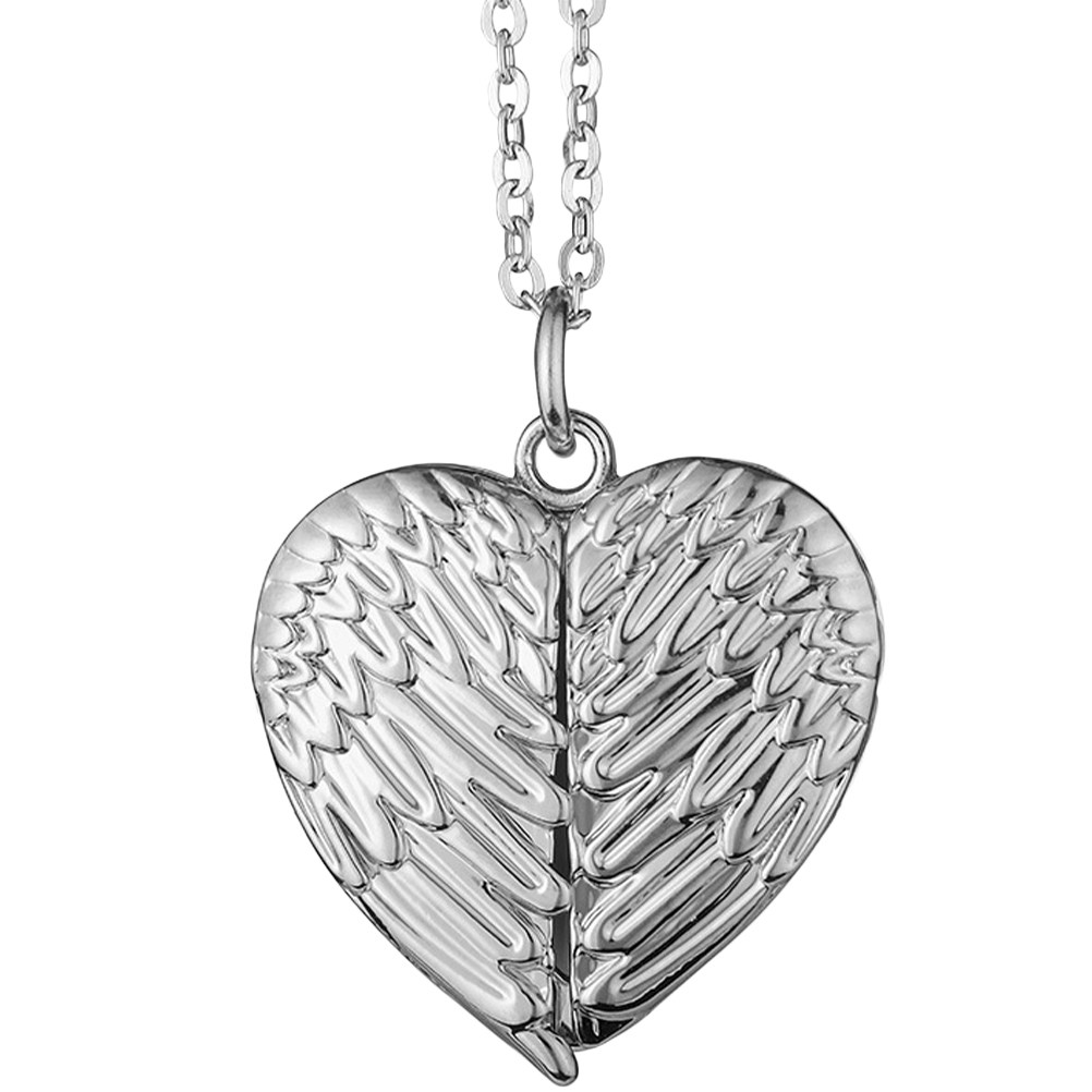 Kalung Liontin Hati Wanita, Ka - Heart Locket Necklace Photo ulasan dan harga