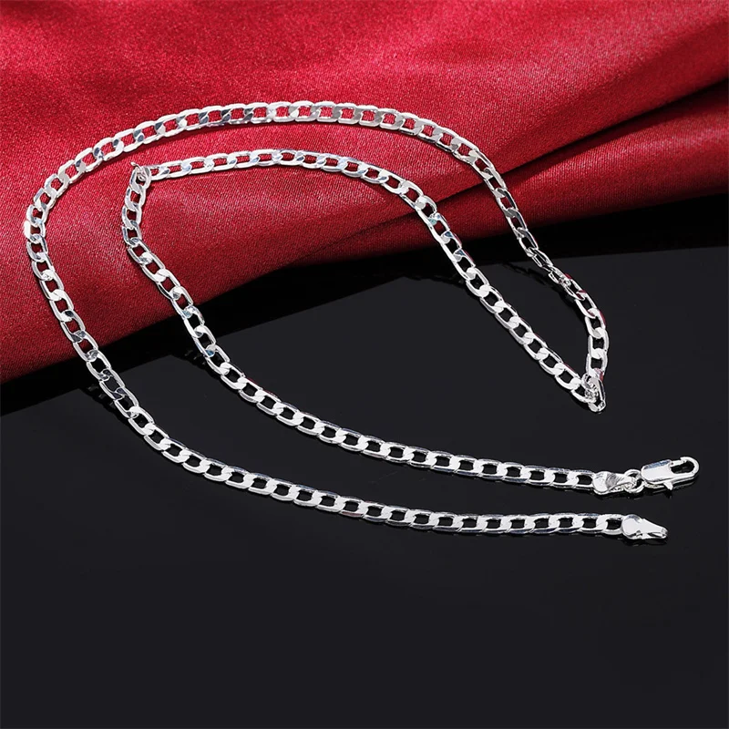 Kalung perak Sterling 925 pria - Cuban Link Chain 12Mm ulasan dan harga
