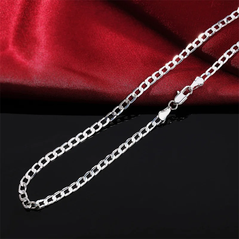 Kalung perak Sterling 925 pria - Cuban Link Chain 12Mm ulasan dan harga