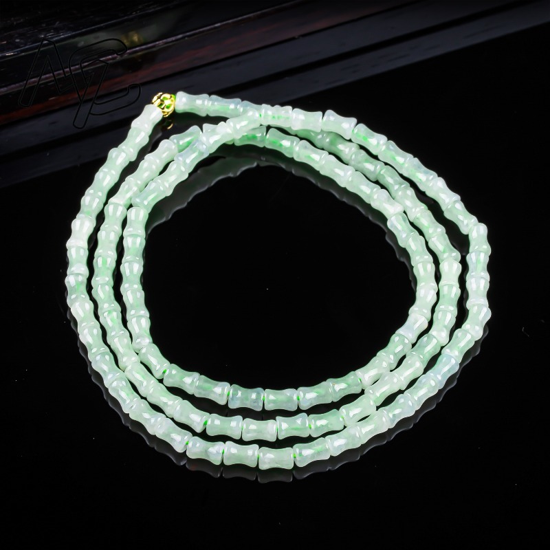 Gelang dan Kalung Bambu Giok A - Necklaces ulasan dan harga