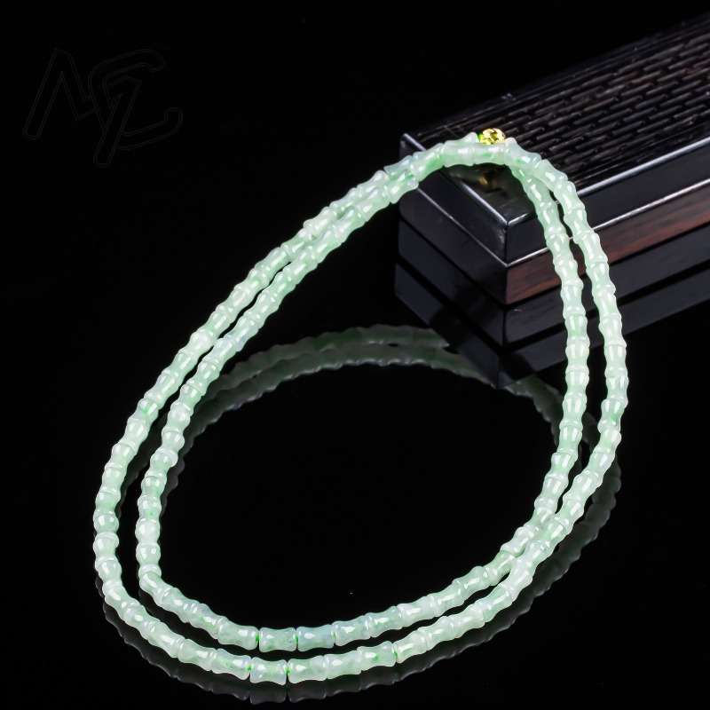 Gelang dan Kalung Bambu Giok A - Necklaces ulasan dan harga