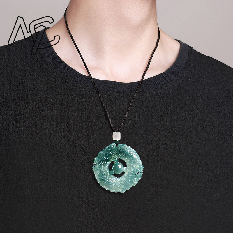 Kalung Liontin Bermerek Naga G - Necklaces ulasan dan harga