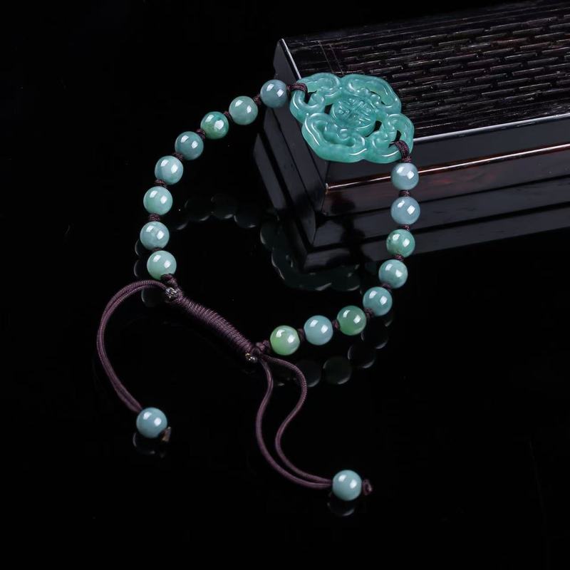 Gelang Giok Alami Kelas A Desa - Bracelets ulasan dan harga