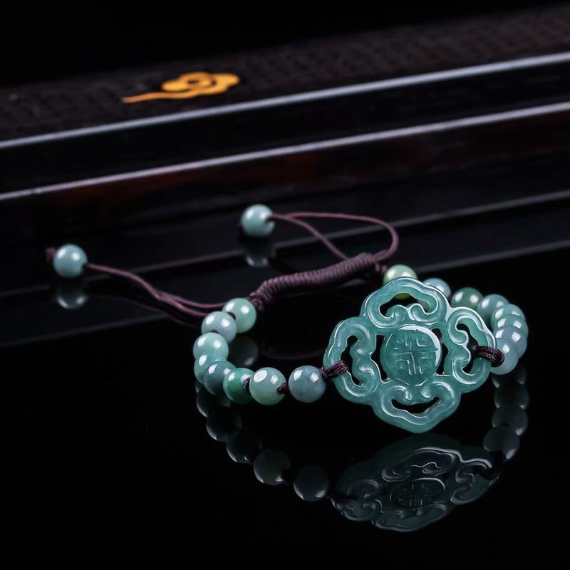 Gelang Giok Alami Kelas A Desa - Bracelets ulasan dan harga
