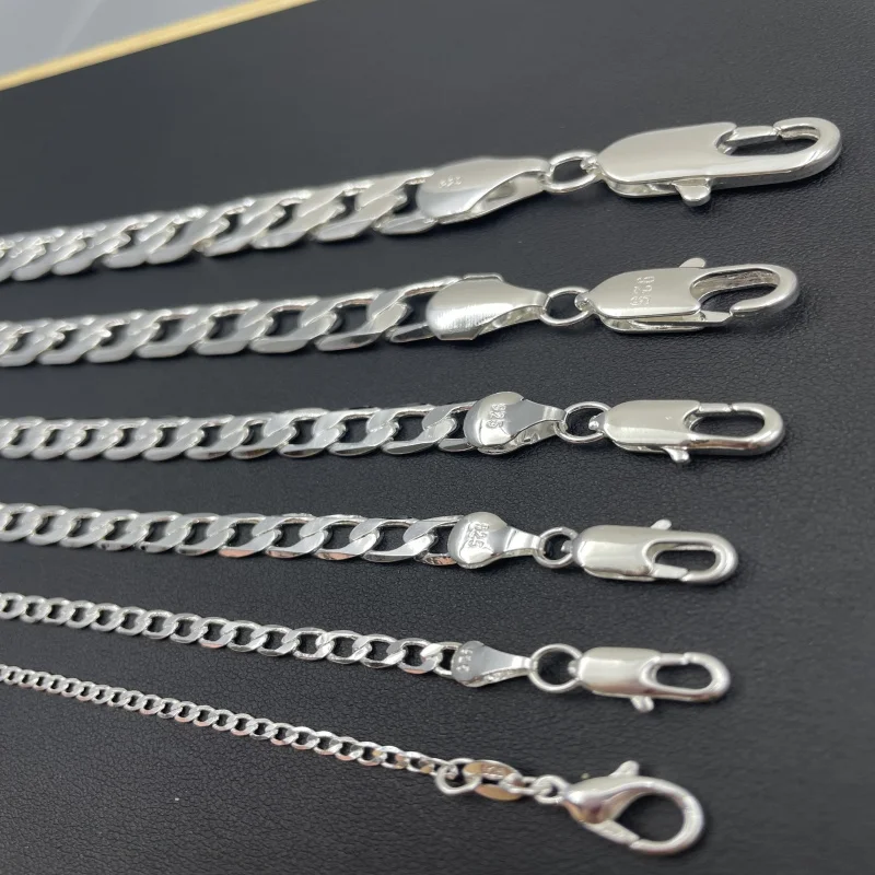 Kalung perak Sterling 925 pria - Cuban Link Chain 12Mm ulasan dan harga
