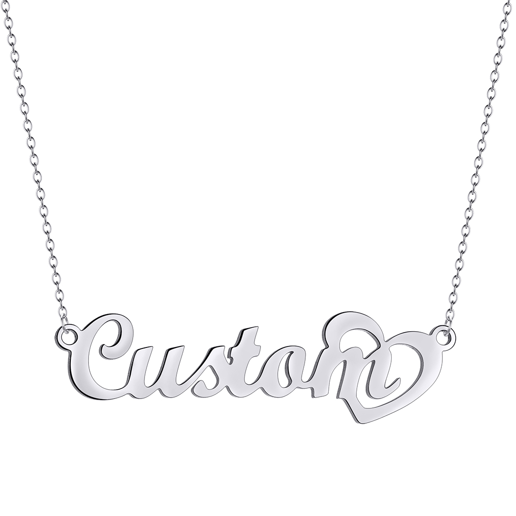 Kalung nama kustom dengan lion - Custom Name Necklace Stainless Steel ulasan dan harga