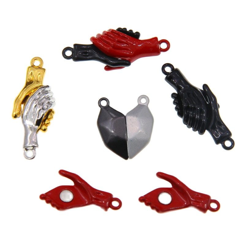 25Set Aksesori Perhiasan Kalun - Magnetic Couple Matching Necklaces ulasan dan harga