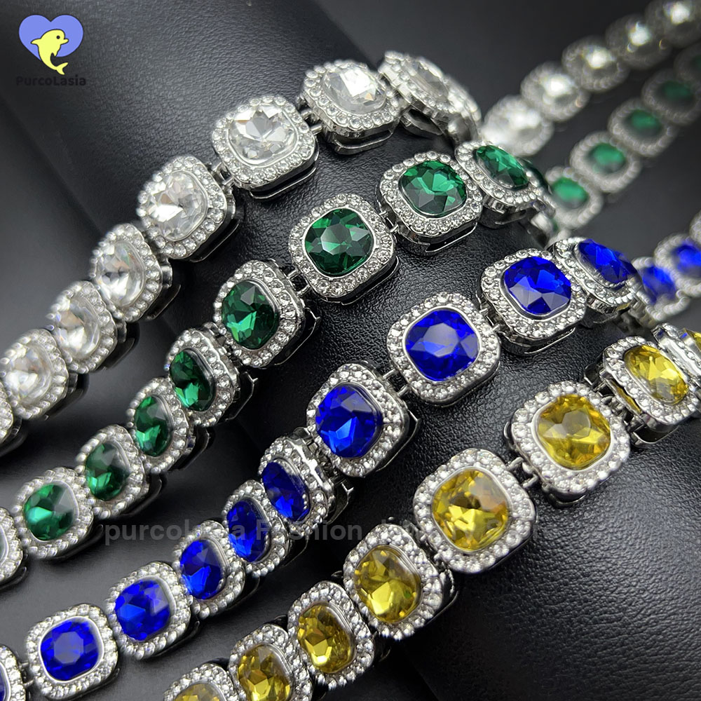 Brilian Multi Warna es keluar  - Cuban Link Chain 12Mm ulasan dan harga