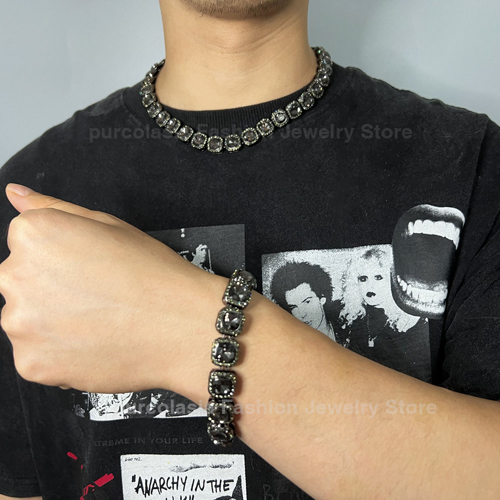 Brilian Multi Warna es keluar  - Cuban Link Chain 12Mm ulasan dan harga