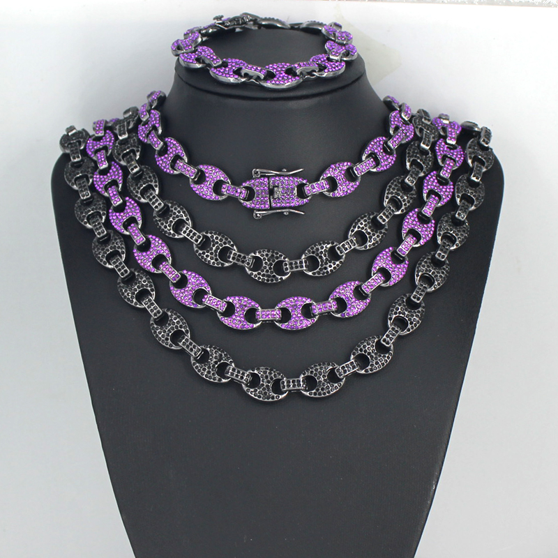 Kalung dan gelang rantai kopi  - Cuban Link Chain 12Mm ulasan dan harga