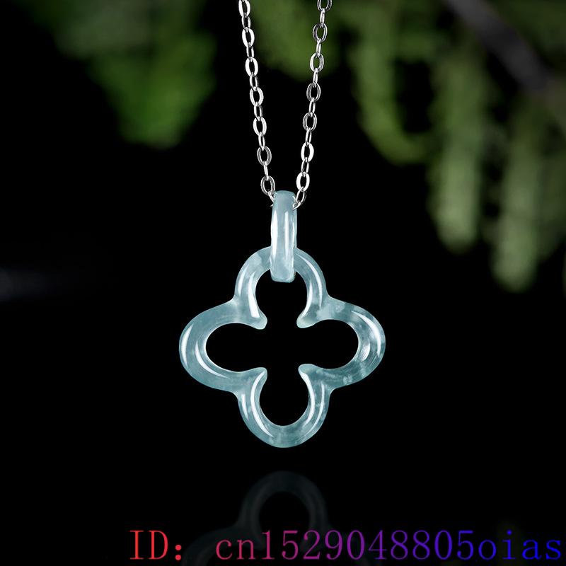 Biru Myanmar Jadeite empat dau - Necklaces ulasan dan harga