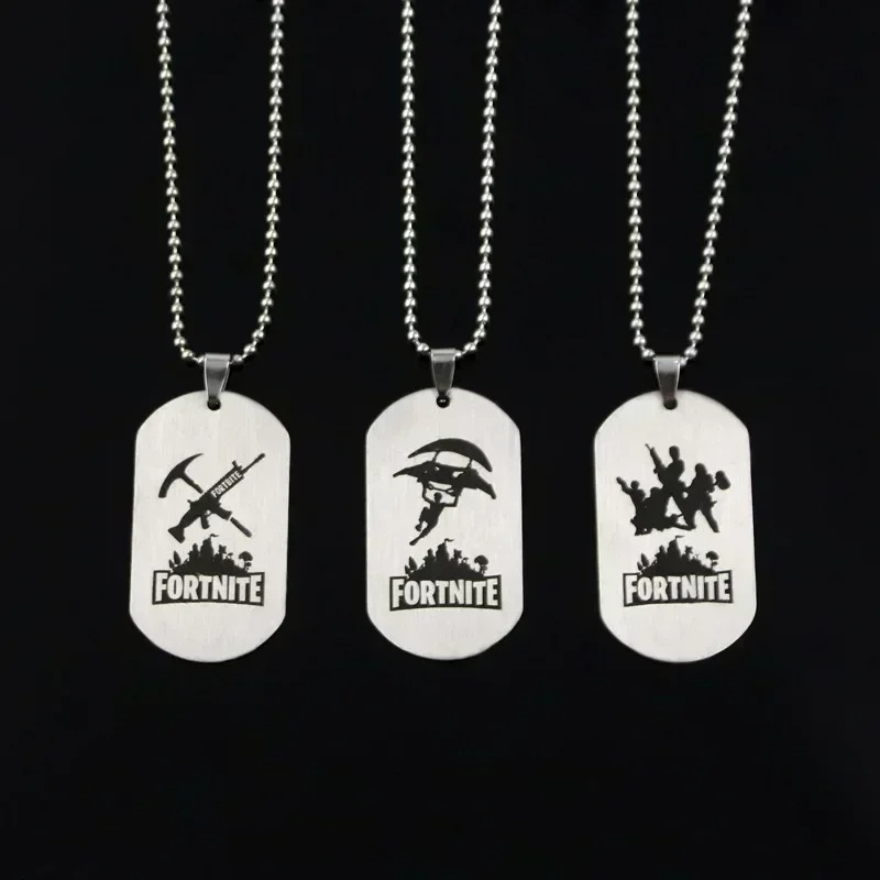 Kalung Anime Game Fortnite Kal - Anime Pendant Necklace ulasan dan harga