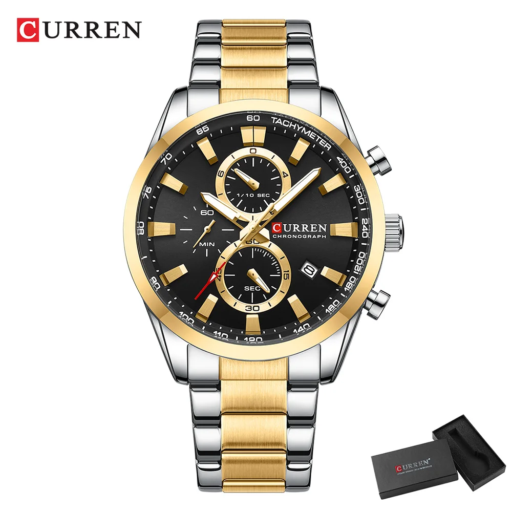 CURREN Jam Tangan Olahraga Chr - Watch Accessories ulasan dan harga
