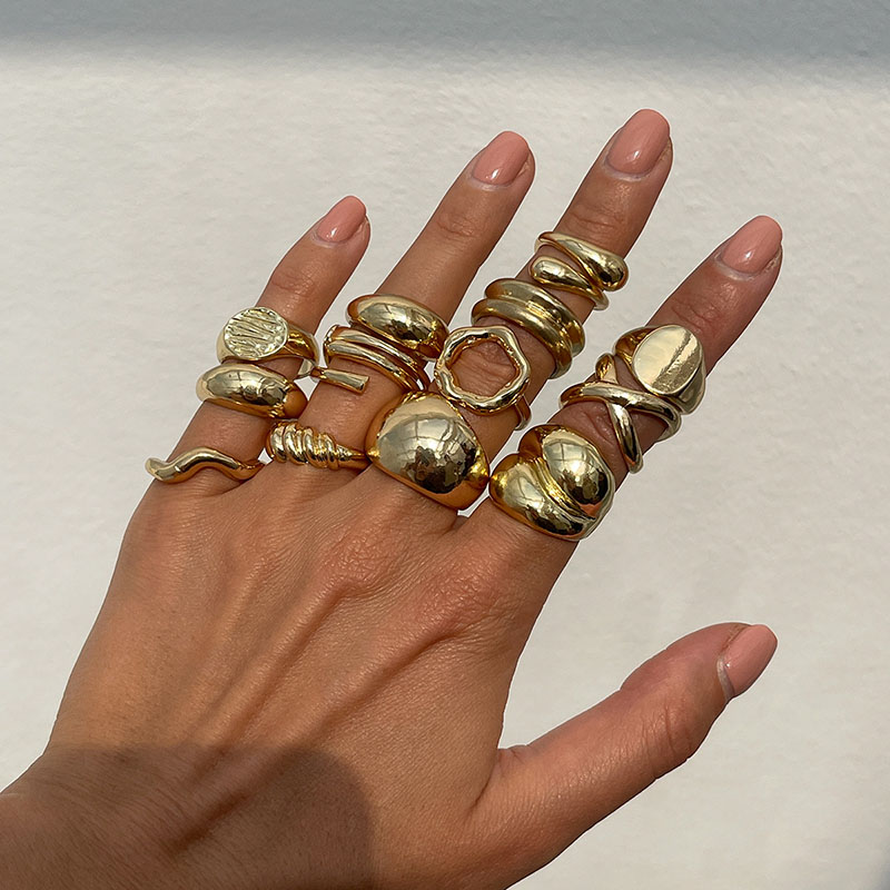 Cincin Logam Antik Mode untuk  - Vintage Punk Knuckle Rings Set ulasan dan harga