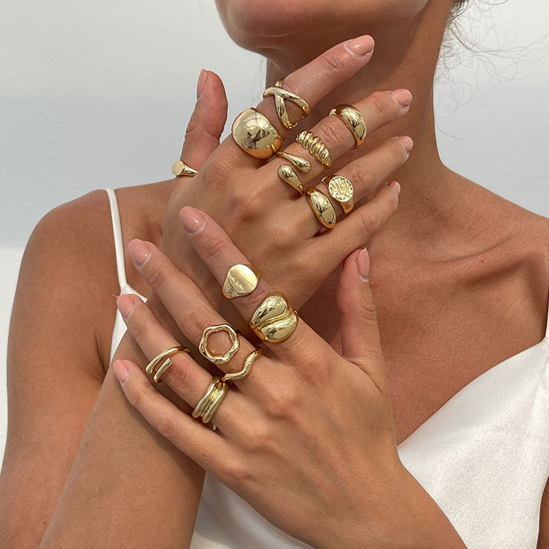 Cincin Logam Antik Mode untuk  - Vintage Punk Knuckle Rings Set ulasan dan harga
