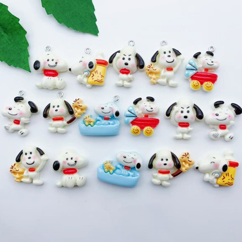 12 buah liontin anjing kartun  - Earrings ulasan dan harga