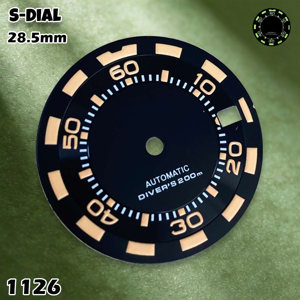 NH 28.5Mm S Logo Dial Penyelam - Watch Accessories ulasan dan harga
