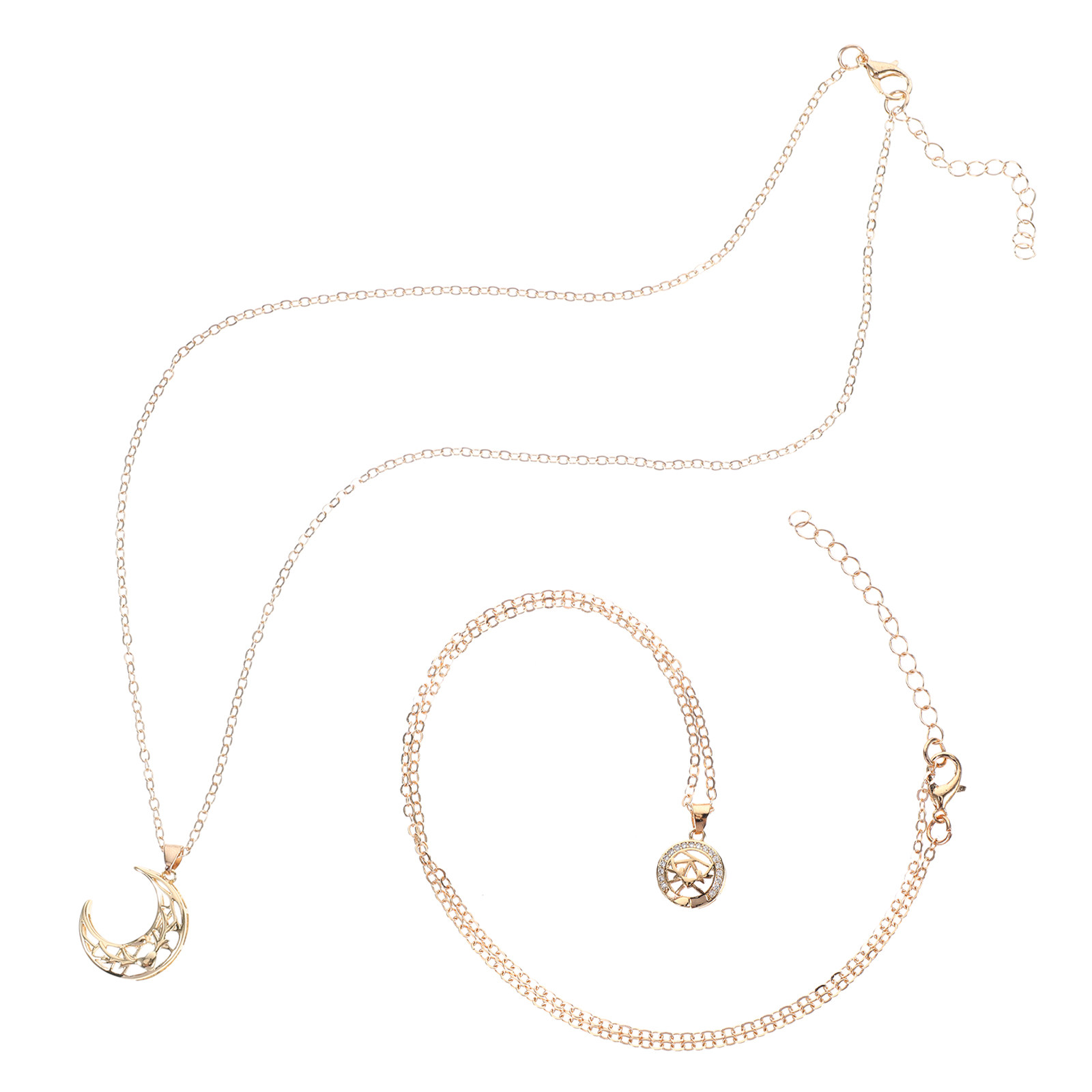 1 Pasang Kalung Matahari Bulan - Magnetic Couple Matching Necklaces ulasan dan harga