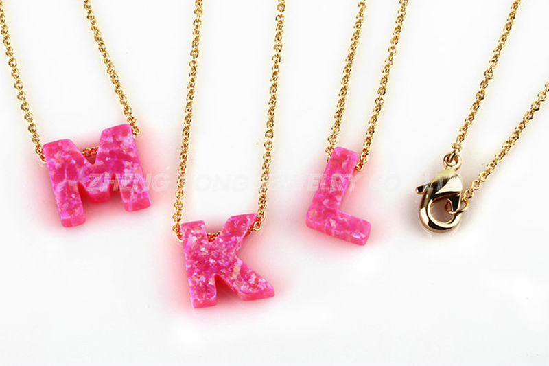 Kalung Liontin Huruf Awal Rant - Initial Letter Necklace 18K Gold ulasan dan harga