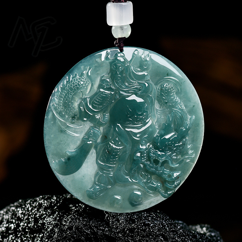 Kalung Liontin Guan Dewa Naga  - Necklaces ulasan dan harga