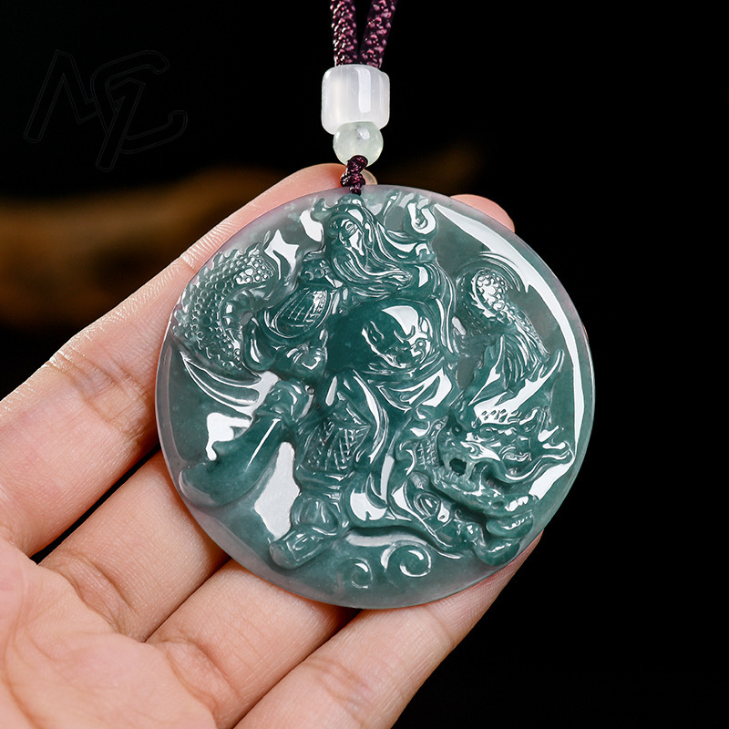 Kalung Liontin Guan Dewa Naga  - Necklaces ulasan dan harga