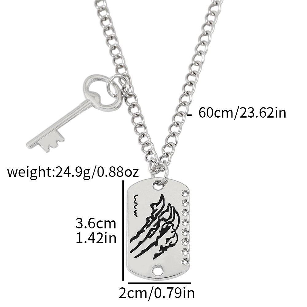 Kalung Fashion Pasangan Keprib - Anime Pendant Necklace ulasan dan harga