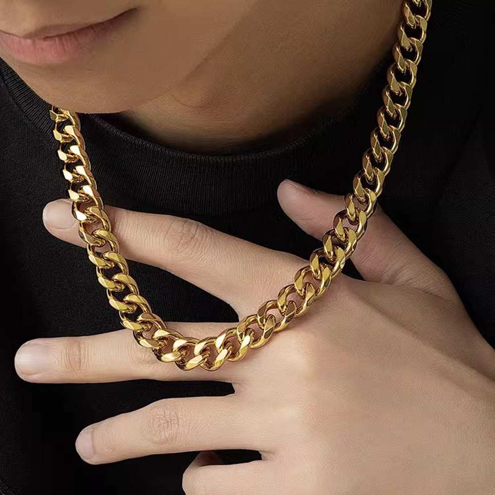Rantai Tautan Kuba untuk pria  - Cuban Link Chain 12Mm ulasan dan harga