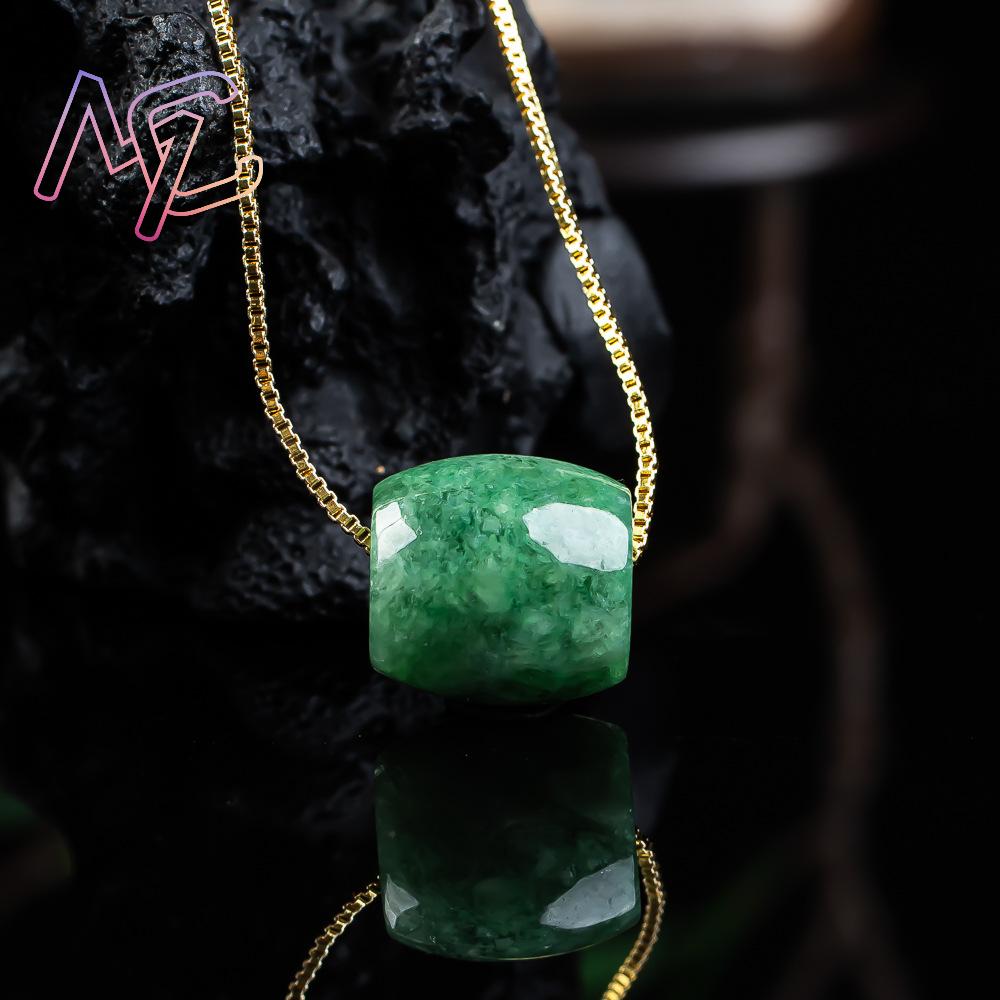 Liontin Manik Giok Asli Alami  - Necklaces ulasan dan harga